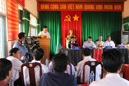 ທ່ານປະທານປະເທດ ເຈືອງເຕີນຊາງ ລົງເຮັດວຽກຢູ່ແຂວງ ດັກລັກ